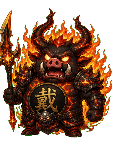 赤焰魔将高清形象